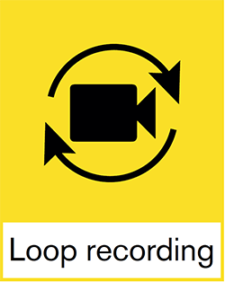 Loop recording - no need to replace an SD card