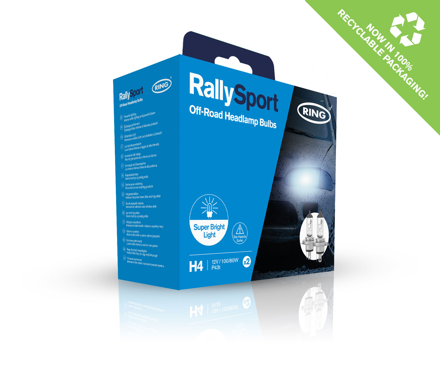 RallySport H4 Performance Halogen | RX484 | Ring