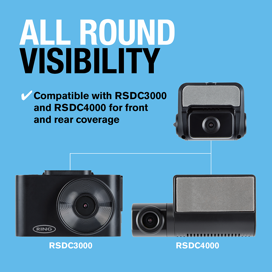 Ring RSDC3000 Smart Dash Camera and RING Connect