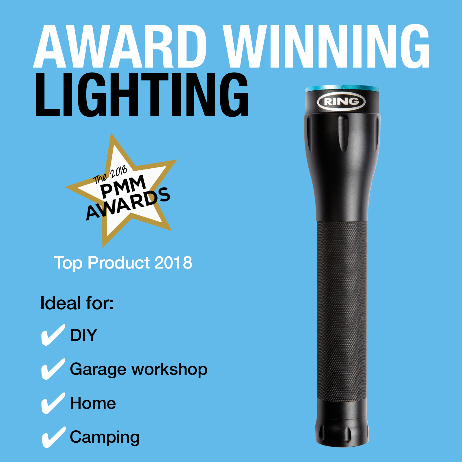 ring automotive rechargeable torch